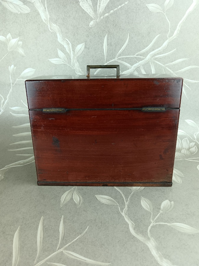 Fine Late Georgian Mahogany Campaign Travelling  Apothecary Chest (13).jpg